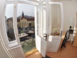 One bedroom available in a shared apartment on Dominikánské  náměstí, Brno  - C_0148