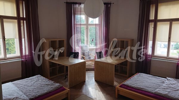 One spacious bedroom available in four bedroom female apartment in Buzulucká street, Hradec Králové - R1/24