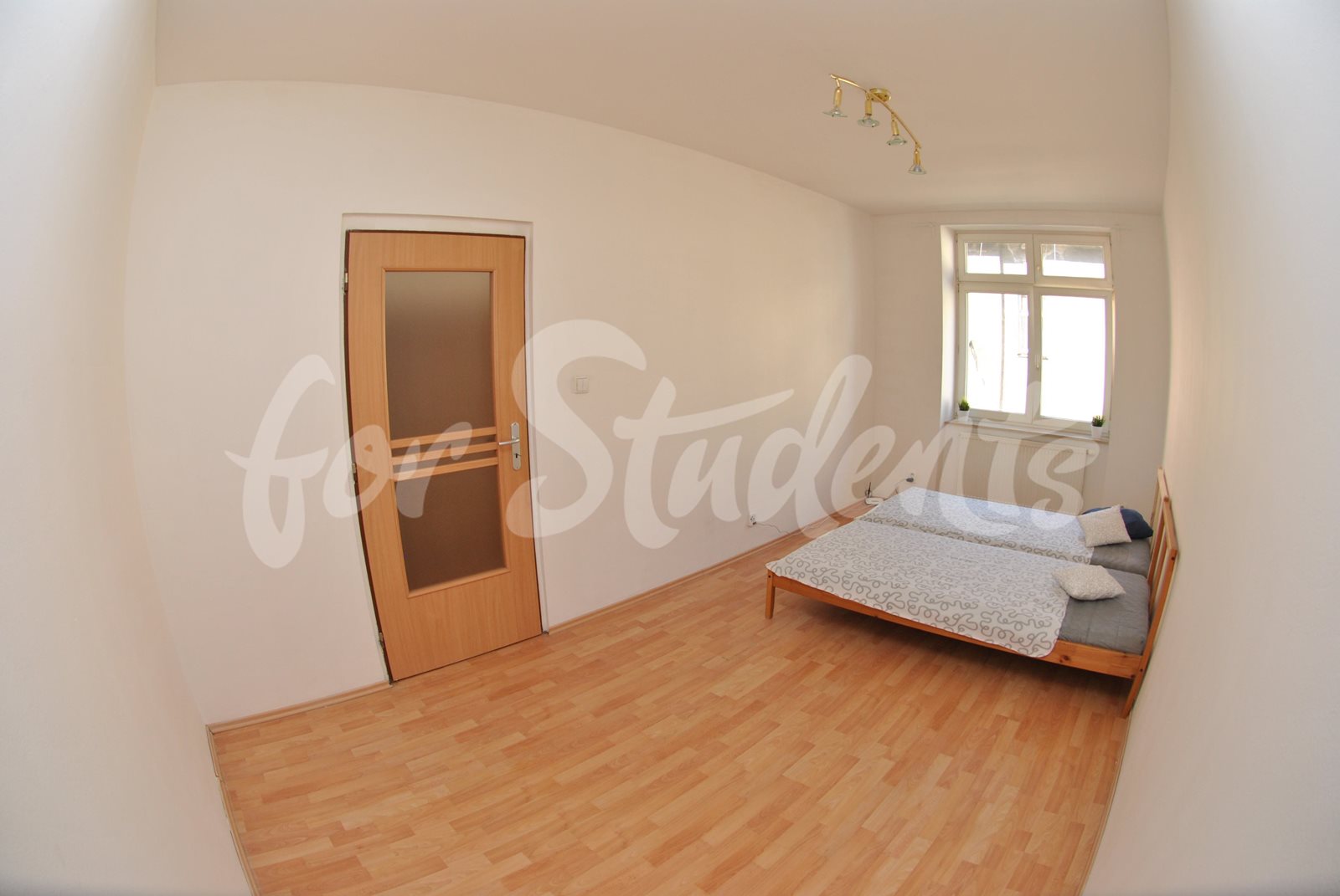 One bed for male available in a shared room in a shared apartment on Spolkova Street, Brno