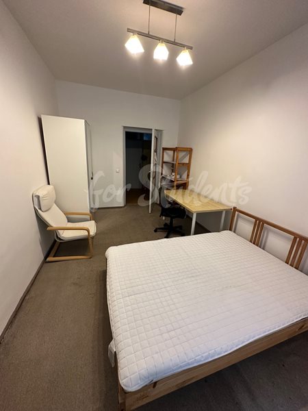 One room available for male students in four bedroom apartment in Old Town, Hradec Králové - R8/24