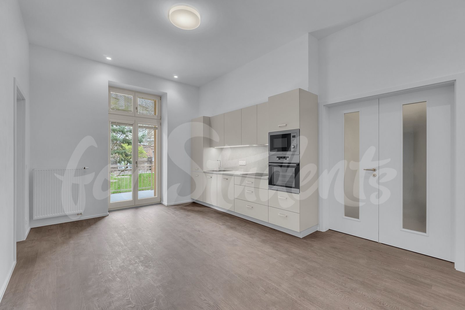 Fully furnished brand new two bedroom apartment with garden in Tylovo nábřeží, Hradec Králové