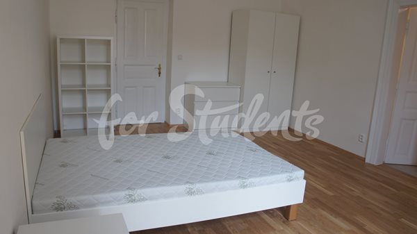 One room in three bedroom available in male 3bedroom apartment in a student's house in the center of town, Hradec Králové - R20/23