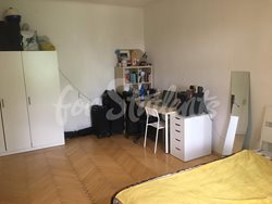 One room available in spacious two bedroom apartment with a terrace, Prague - bedroom-1