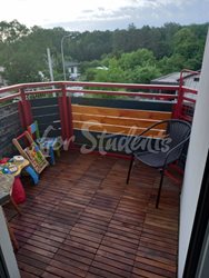 One bedroom apartment in New Town, Hradec Králové - Balkon