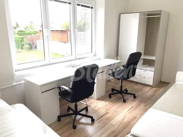One bed in shared room available in a modern vila with garden in Malšovice, Hradec Králové - R10/23