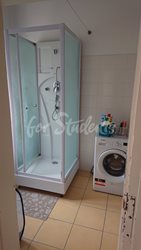 One spacious bedroom in four bedroom share apartment in Buzulucká street, Hradec Králové  - sprcha