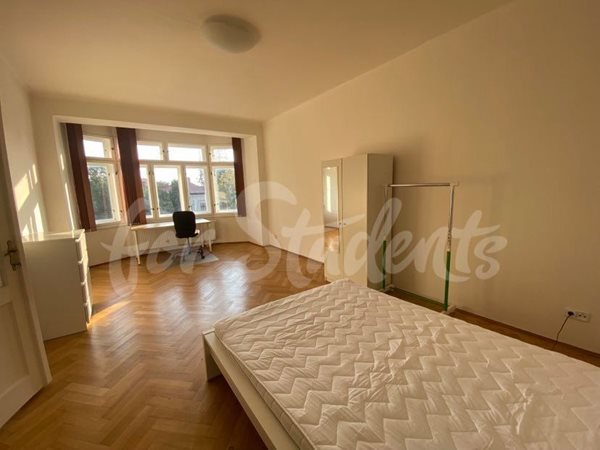 One bedroom available in a female three bedroom apartment in Divišova Street, Hradec Králové  - R16/24