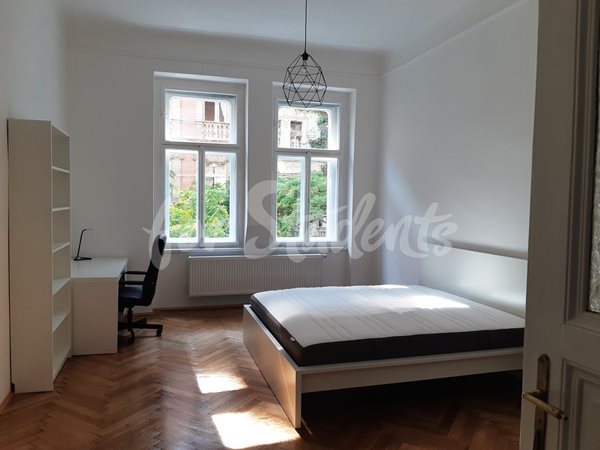 One bedroom available in female three bedrooms apartment in Budečská street, Prague - RP8/23