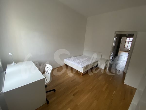 One room in three bedroom available in male 3bedroom apartment in a student's house in the center of town, Hradec Králové - R2/22