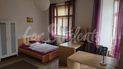 One spacious bedroom available in four bedroom female apartment in Buzulucká street, Hradec Králové - large-corner-room-1c