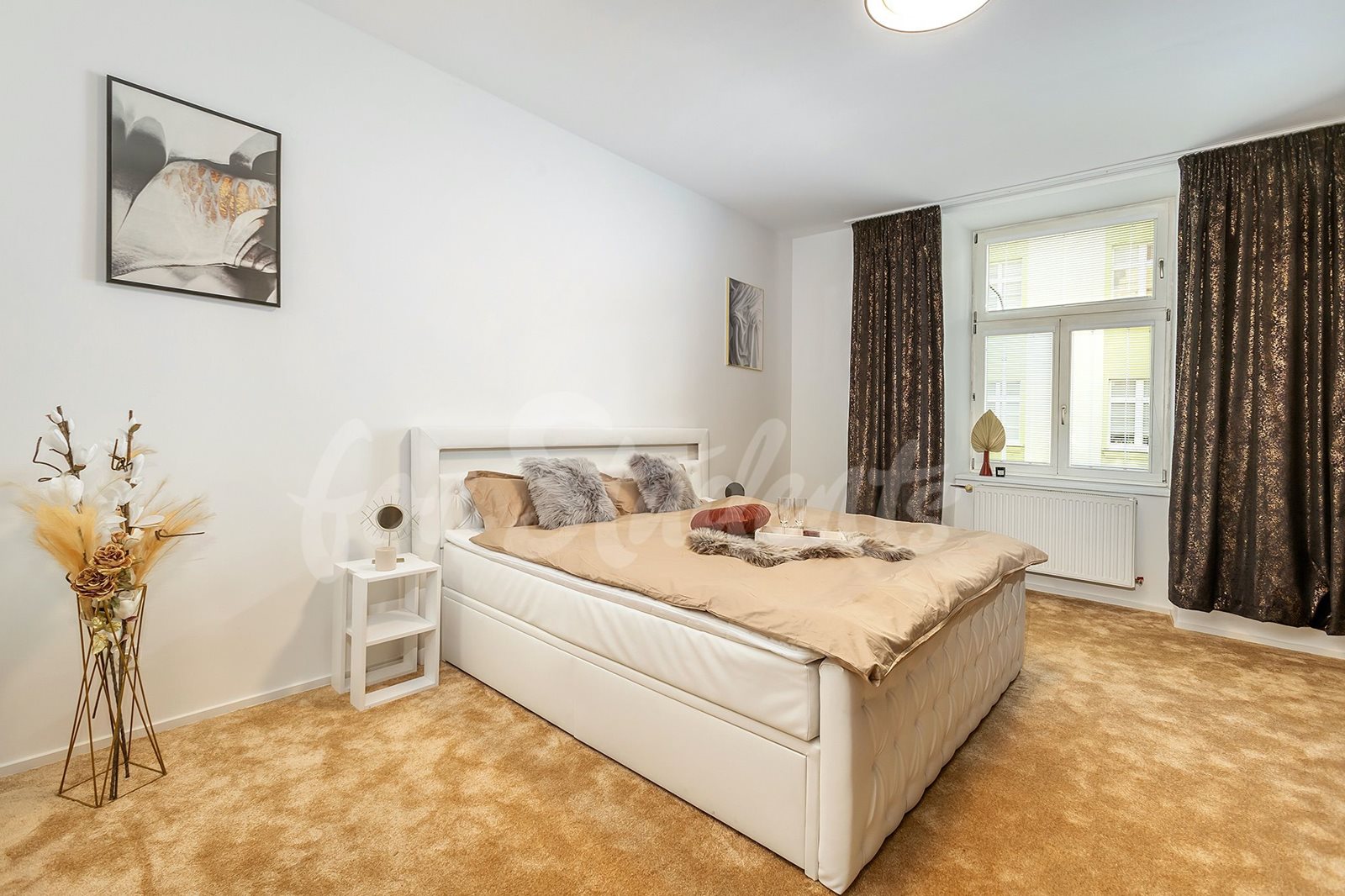 Newly reconstructed two bedroom apartment in student residency in Masarykovo náměstí, Hradec Králové