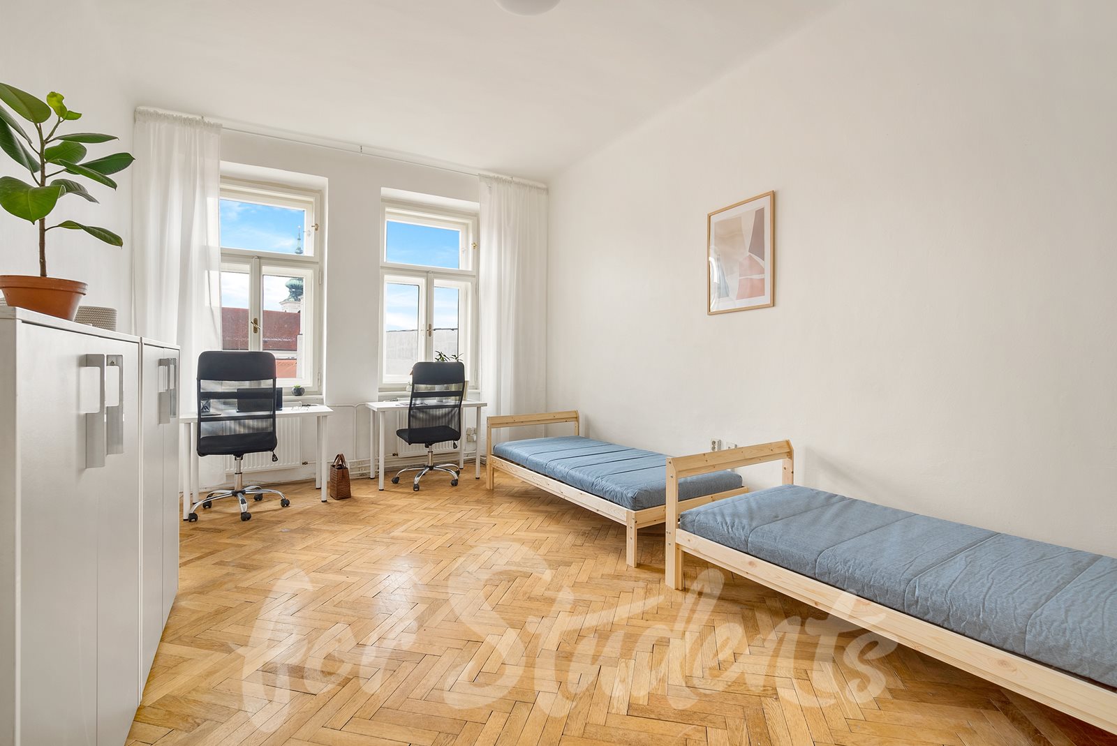 Room in newly refurbished apartment in the centre of Brno 