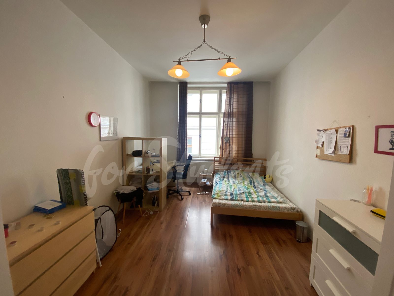 One room available in three bedroom apartment in the Old Town, Hradec Králové