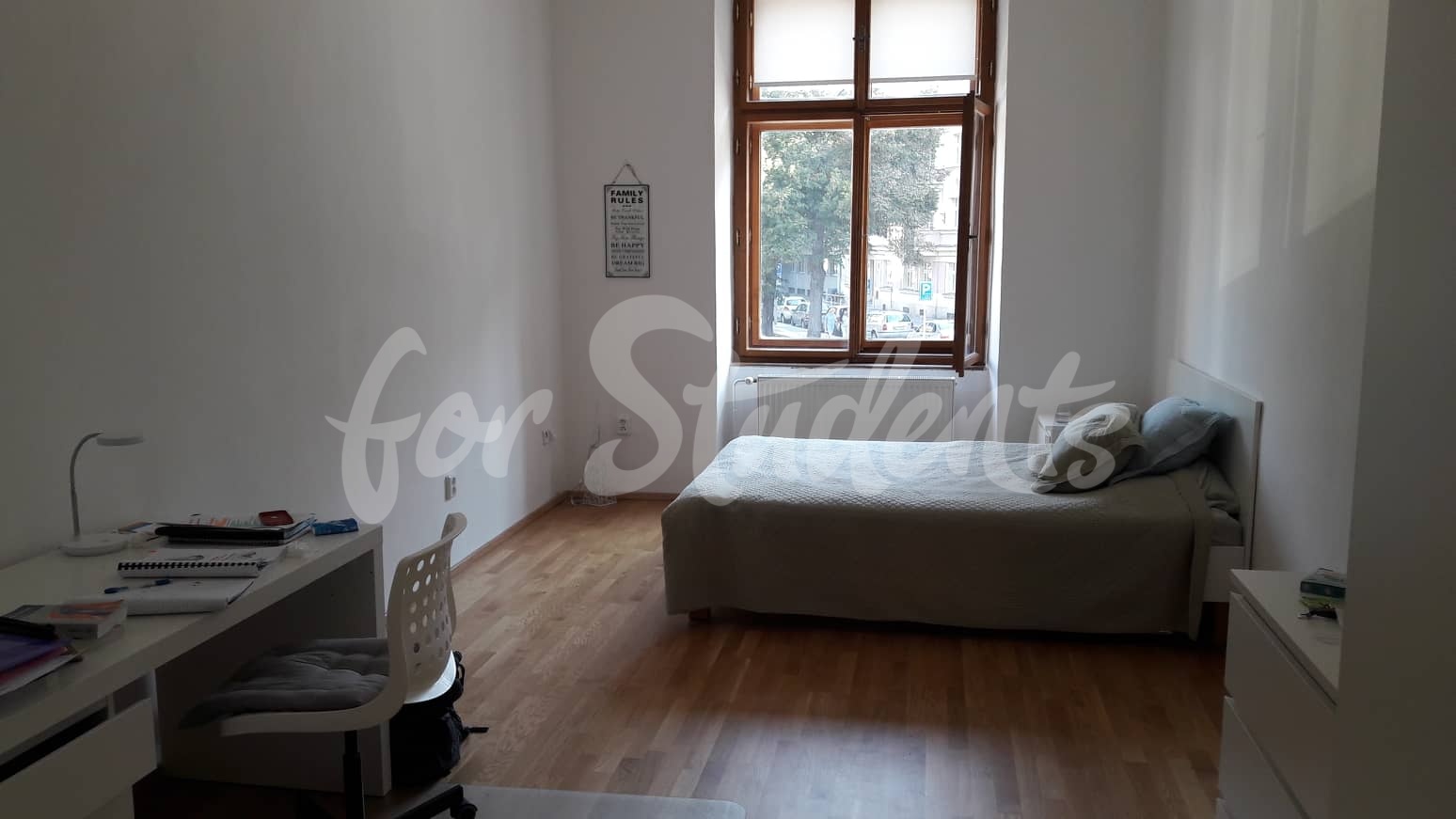 One room available in female two bedroom apartment in student´s house near the Old Town, Hradec Králové