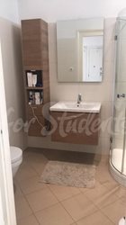 One bedroom available in female three bedrooms apartment in Budečská street, Prague - koupelna