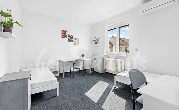 One room available in a six bedroom apartment, Brno - RB15/25