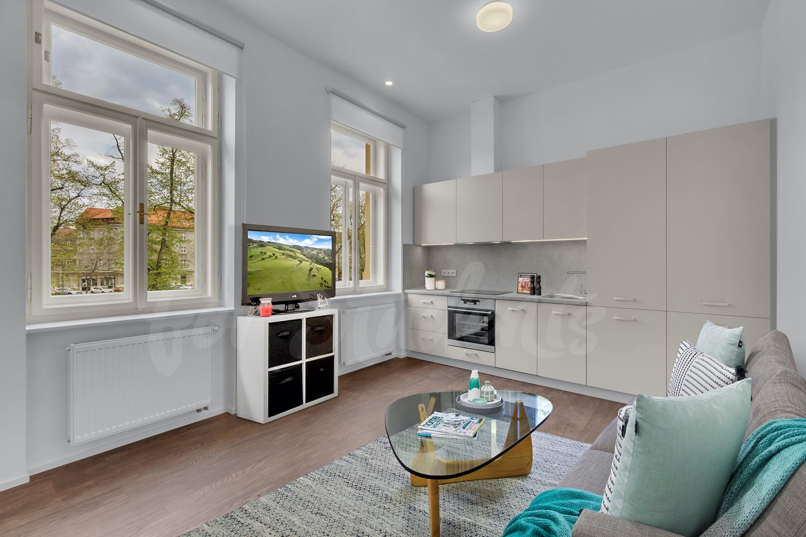 Fully furnished brand new studio apartment in Tylovo nábřeží, Hradec Králové