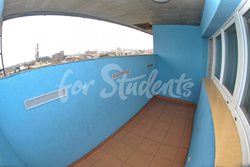 Apartment 2+kk maisonette to rent in Brno  - lodzie