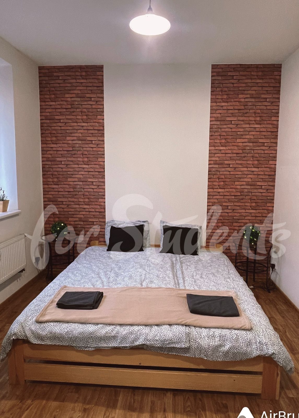 Studio apartment in the city center, Brno