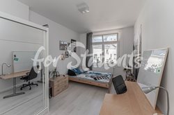 One bedroom available in female newly reconstructed three bedroom apartment, Hradec Králové - Pokoj-1b