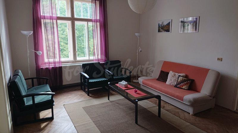 One room available in a four bedroom shared apartment on Buzulucká street, Hradec Králové (file spolecny-pokoj.jpg)