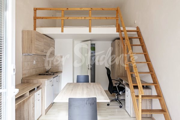Maisonette studio apartment on Václavská Street, Brno - B43/23