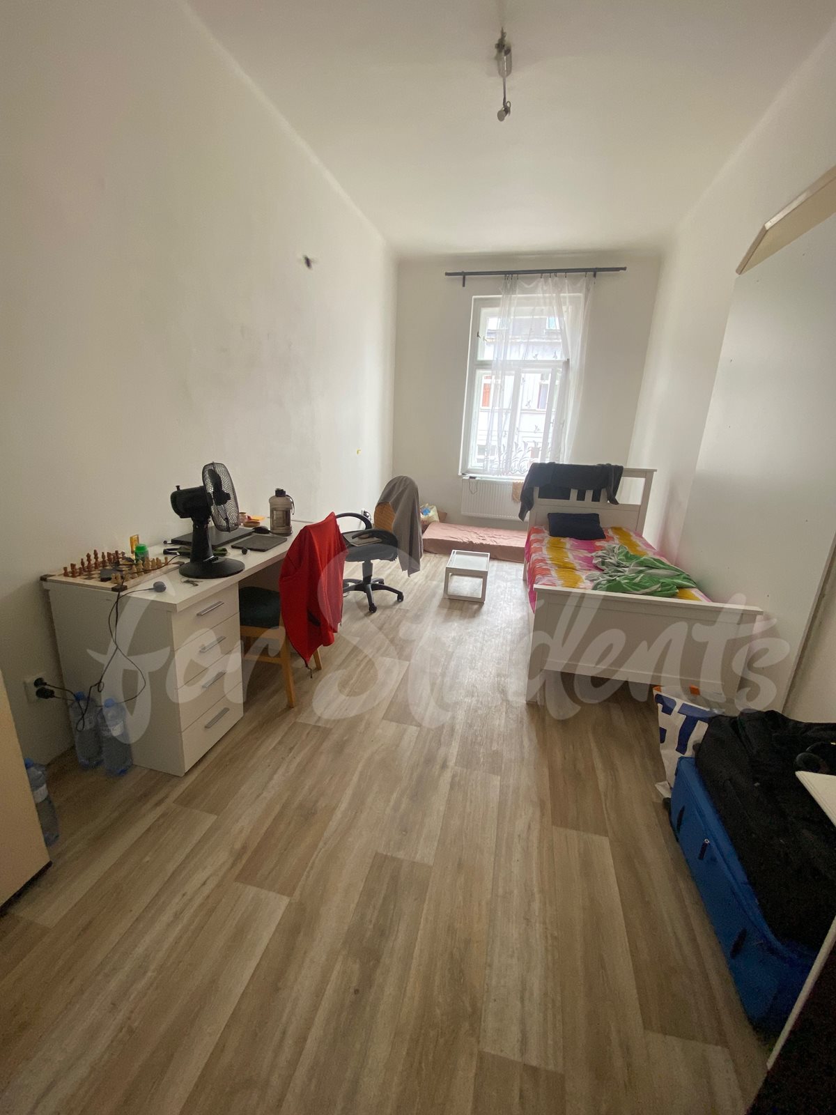 One room available in three bedroom apartment in the city center, Hradec Králové