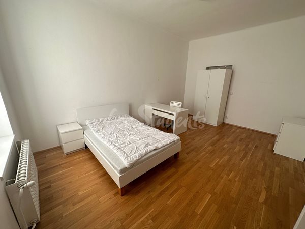 One room in three bedroom available in male 3bedroom apartment in a student's house in the center of town, Hradec Králové - R19/24